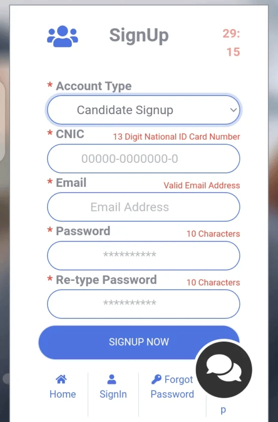 Add Personal Information