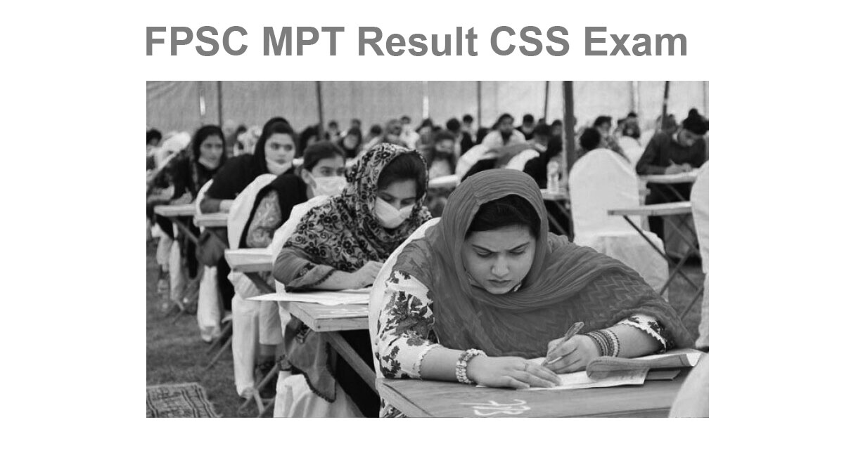 FPSC CSS MPT Result Answer Key