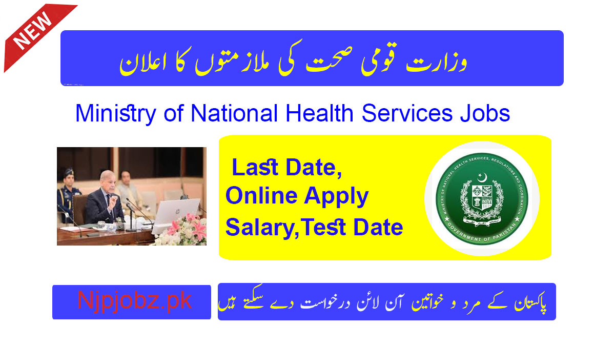 Ministry of National Health Services jobs